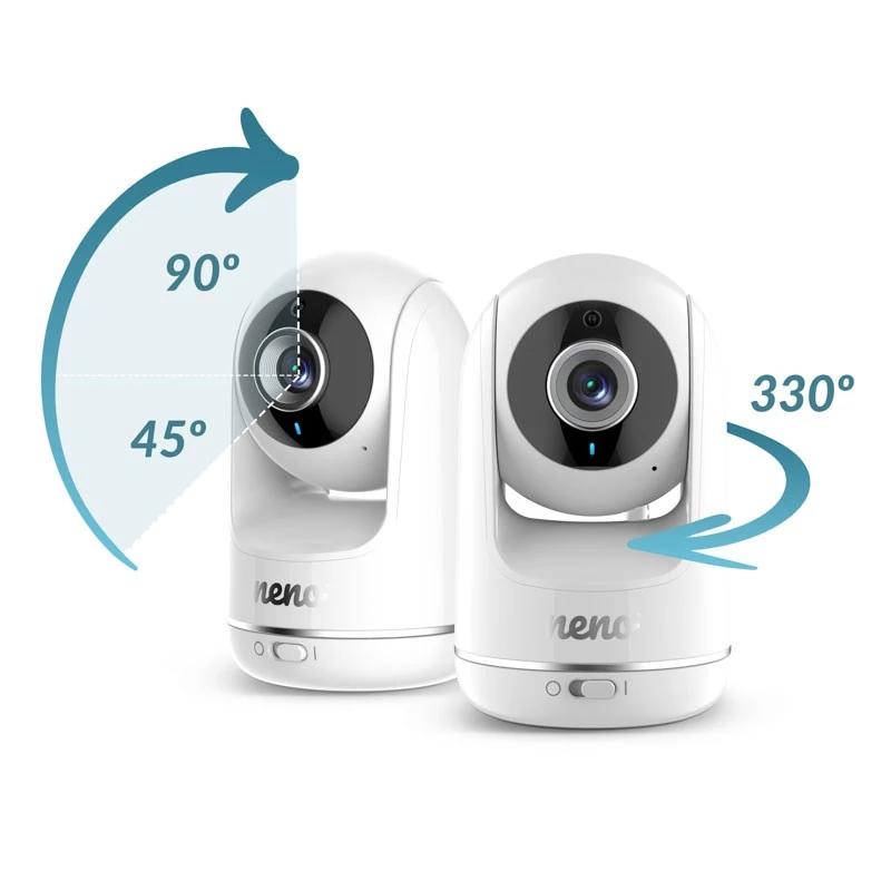 Neno Vista – videovigilante bebé giratorio con receptor inalámbrico