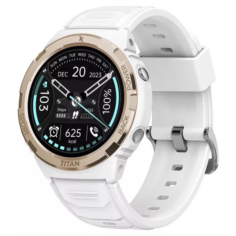 Smartwatch MAXCOM FW100 Titan Valkiria blanco