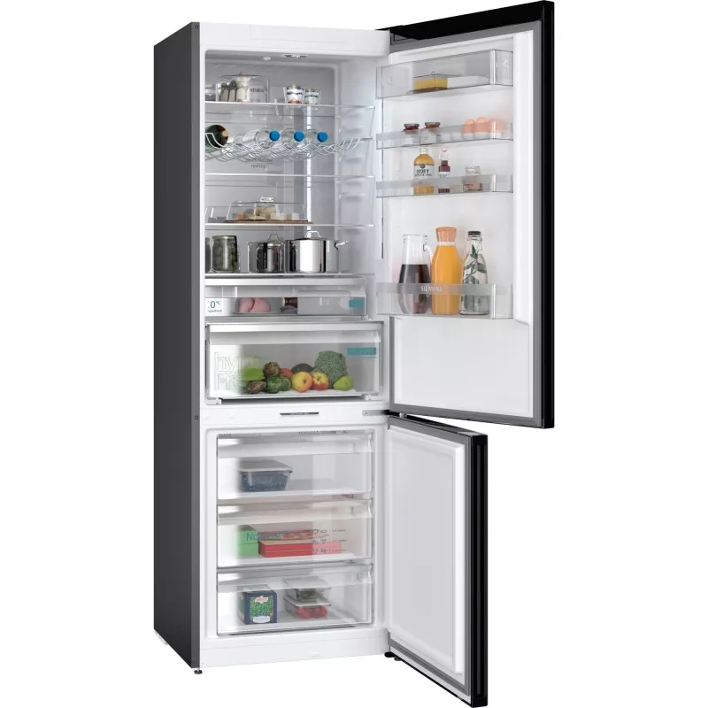 Siemens KG49NAXCF frigorífico combi independiente 440 L acero inoxidable