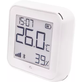 Sensor de temperatura y humedad Shelly H&T Gen3 Wi‑Fi blanco
