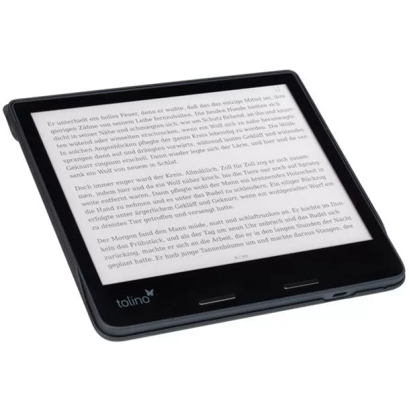 Funda protectora Origami para e-reader Tolino Epos 3 negra
