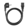 Cable de alimentación 1,8 m IEC C13 VDE
