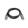 Cable DisplayPort(M)-HDMI(M) 1 m 4K negro y plateado