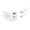 Cargador 33W GaN PD 1xUSB-A+1xUSB-A