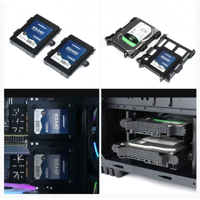 Caja de ordenador Gembird Fornax K500 ATX, Midi-Tower, negra
