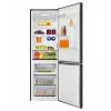 Amica FK3506D.2F(E) frigorífico combi, congelador inferior, 226 l frigorífico + 96 l congelador, Total No Frost, clase energética E, negro