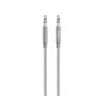 Linksys Belkin MIXIT cable auxiliar - cable de audio - minijack estéreo 3,5 mm (macho) - minijack estéreo 3,5 mm (macho) - 1,22 m - gris (AV10164BT04-GRY)
