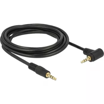 Cable de audio DeLOCK 83758 3m 3,5mm negro