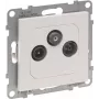 Legrand SEANO 765167 toma de antena simple TV/R/SAT, blanco ultra