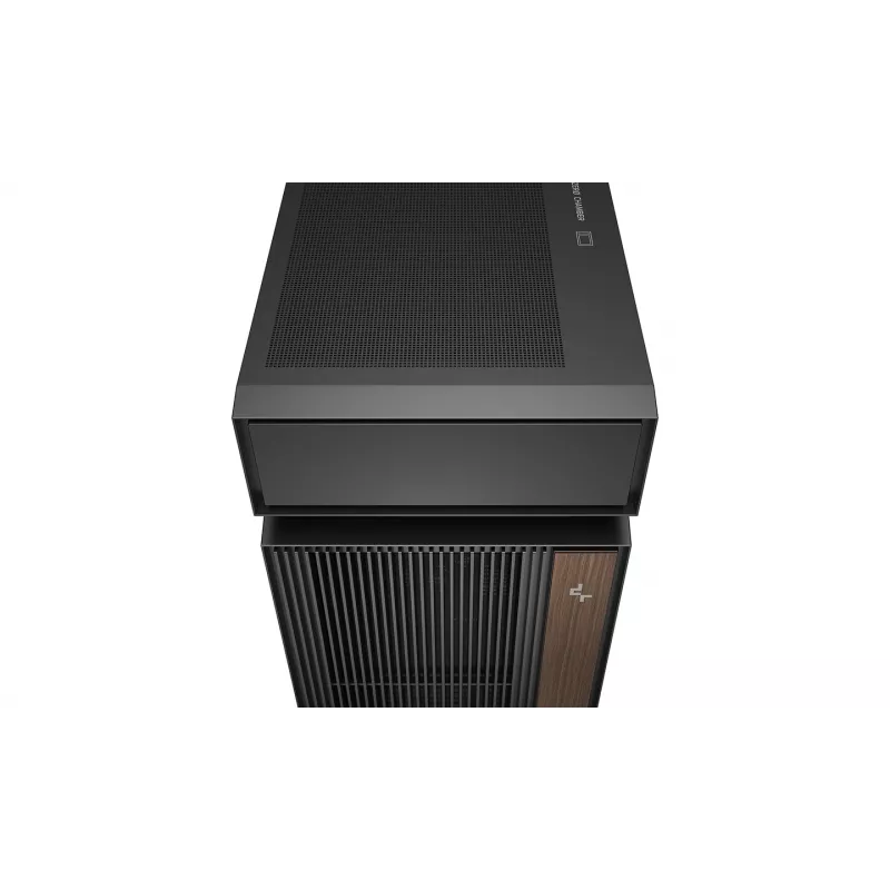 Caja de PC DeepCool CL660 Negra — ATX/Micro-ATX/Mini-ITX, cristal templado, 2x3,5