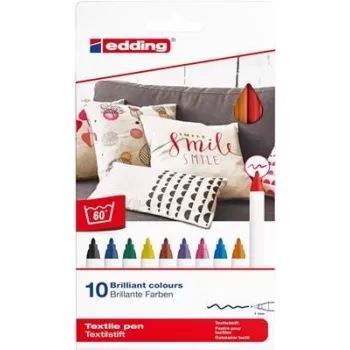 Rotulador multicolor Edding 4600 10 uds. colores variados