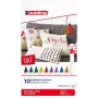 Rotulador multicolor Edding 4600 10 uds. colores variados