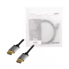 LogiLink CHA0101 Cable HDMI-AV Negro-Gris 2m HDMI a HDMI conector macho