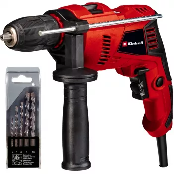 Taladro percutor TE-ID 500 E (rojo/negro, 550 vatios)