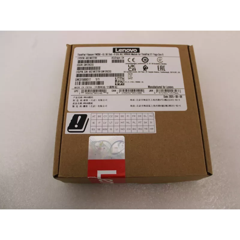 AGOTADO. | Módulo WWAN M.2 5G Sub-6 GHz Lenovo | ThinkPad Fibocom FM350-GL | USADO