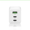 Cargador everActive SQ-655Q 65W, 1×USB-A + 2×USB-C carga rápida