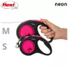 Flexi New Neon S 5 m Correa automática para perros