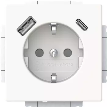Toma SCHUKO Busch-Jaeger USB-A+C 20 EUCB2USBAC-884 (2CKA002011A6310)