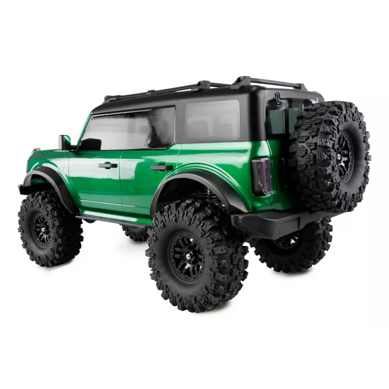 Crawler Amewi AMXRock Caballo 4WD escala 1:10 en verde metalizado — vehículo todoterreno radiocontrolado