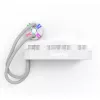 Refrigeración líquida para CPU Zalman Reserator5 Z24 ARGB blanca radiador de 240 mm 2 ventiladores de 120 mm