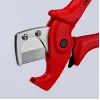 Knipex 90 25 185 - Cortatubos - Acero inoxidable - Plástico - Rojo - 1,2 cm - 18,5 cm (90 25 185)