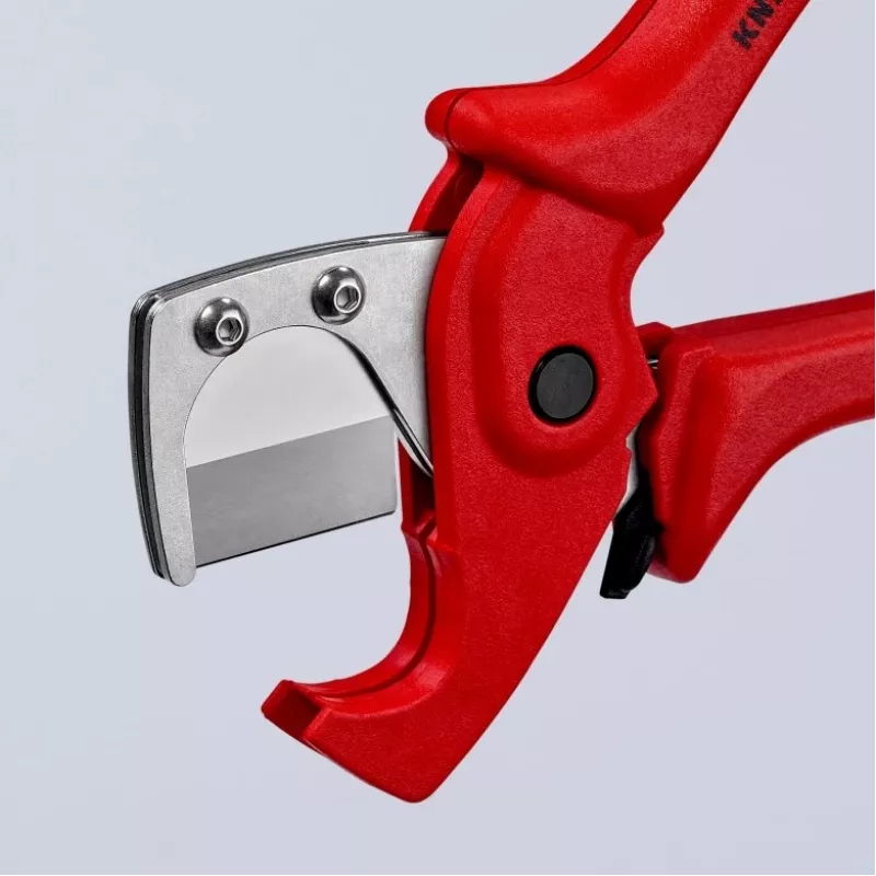 Knipex 90 25 185 - Cortatubos - Acero inoxidable - Plástico - Rojo - 1,2 cm - 18,5 cm (90 25 185)
