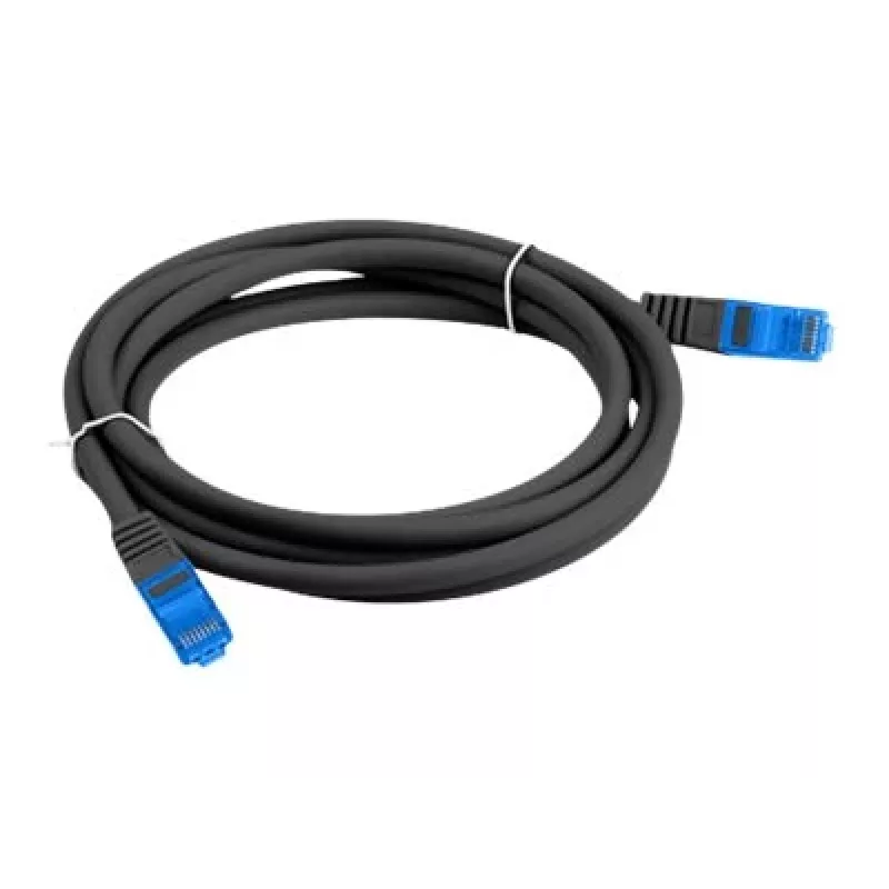 LANBERG Latiguillo S/FTP CAT.6A 2M Negro LSZH