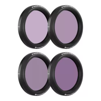 Set de filtros ND/PL Freewell para DJI Osmo Action 5 Pro — 4 filtros (densidad neutra + polarizador)