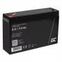 Batería recargable de plomo-ácido sellada Green Cell AGM12 6 V 7000 mAh negro