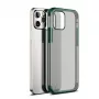 Funda protectora antigolpes Devia para iPhone 12 Pro Max, verde