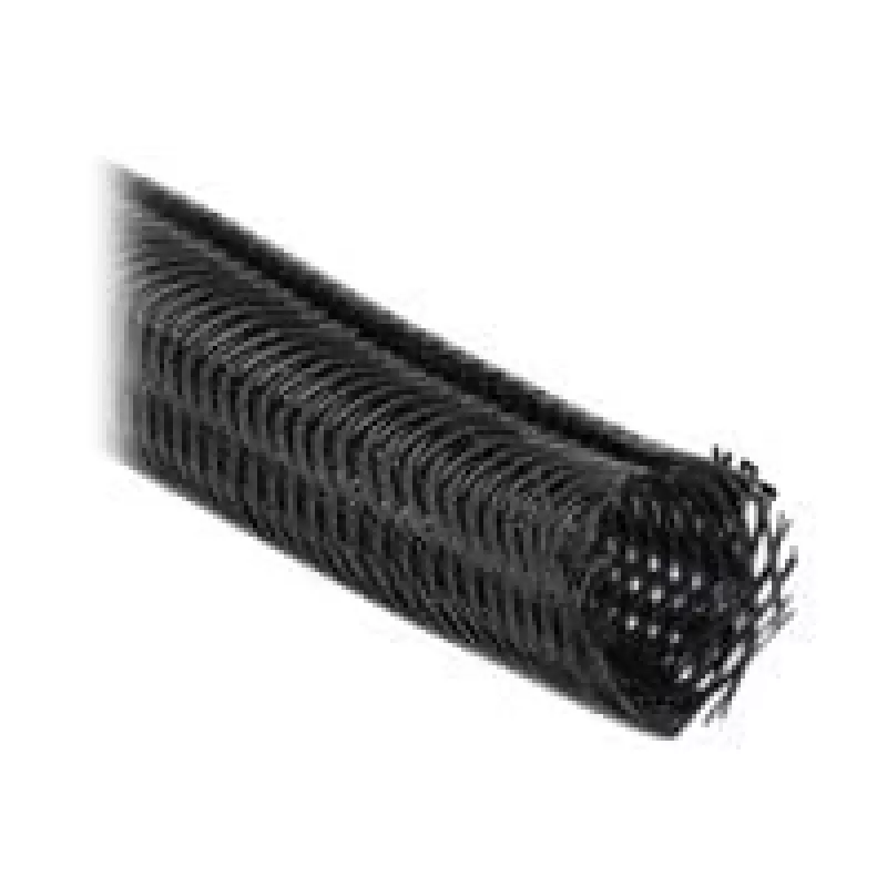 Funda trenzada DeLOCK 19046 10 m x 19 mm negro