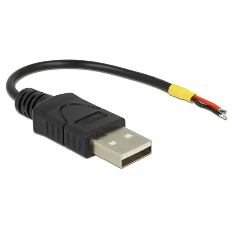Cable USB DeLOCK 85250 USB 2.0 0,1 m negro