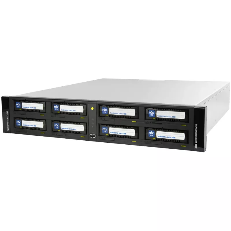 Tandberg RDX QuikStation 8 RM 8 bahías 2x 10Gb Ethernet 2U NUEVO