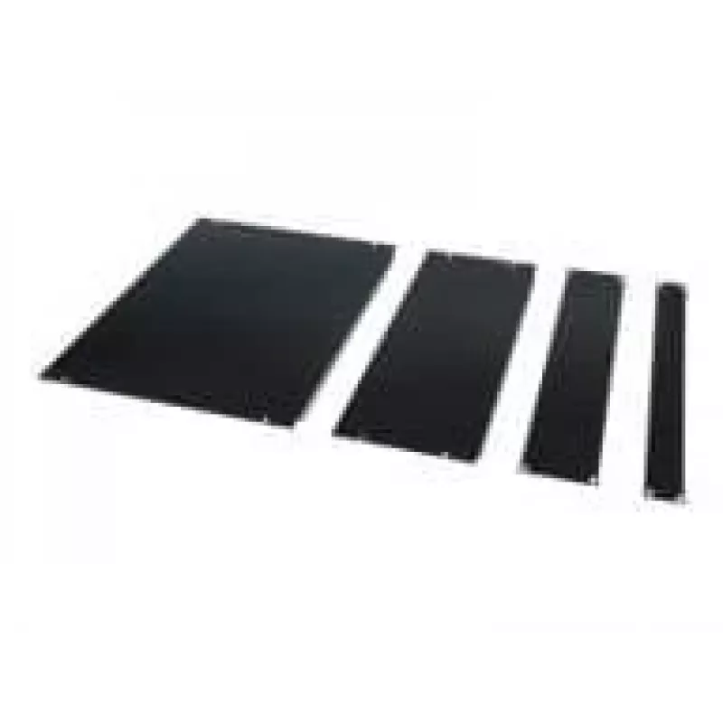 APC AR8101BLK kit de paneles ciegos para rack, 15U, negro