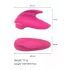 Masajeador de clítoris Erolab Dolphin VVS01r rosa — estimulador personal compacto, recargable por USB