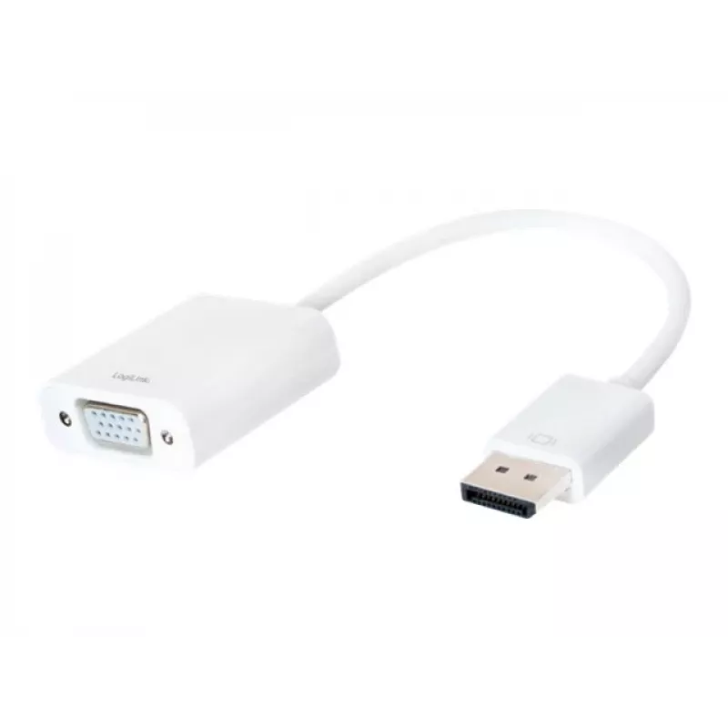 Adaptador de cable de vídeo VGA D-Sub DisplayPort LogiLink CV0059B