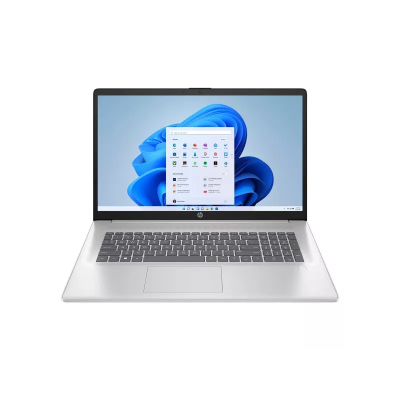 Portátil HP 17-cp2007ny — Ryzen 5 7520U, 43,9 cm (17,3 inch) FHD AG IPS 250 cd/m², 8 GB RAM, 512 GB SSD, teclado US retroiluminado, Windows 11 Home