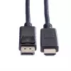 ROTRONIC-SECOMP Roline Green - Cable adaptador - DisplayPort macho con enclavamiento a HDMI macho