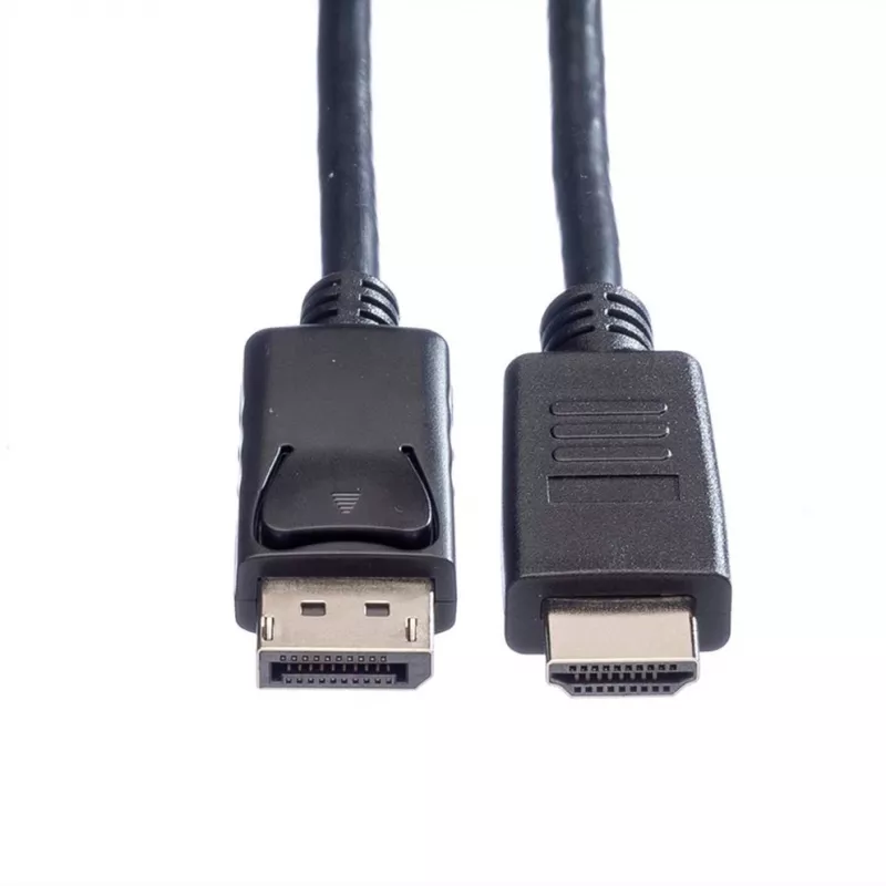 ROTRONIC-SECOMP Roline Green - Cable adaptador - DisplayPort macho con enclavamiento a HDMI macho