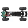 RC Crawler Amewi Mini-D90 4WD 1:16 RTR modelo todoterreno teledirigido, tracción a las cuatro ruedas, escala 1:16