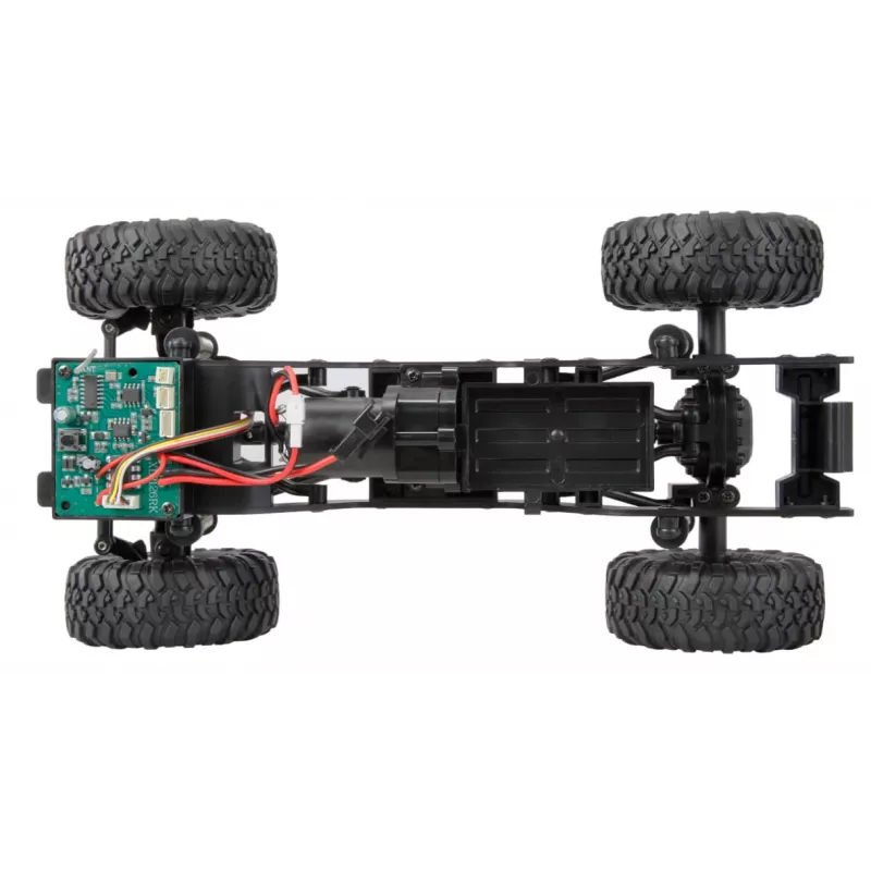 RC Crawler Amewi Mini-D90 4WD 1:16 RTR modelo todoterreno teledirigido, tracción a las cuatro ruedas, escala 1:16