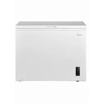 Arcón congelador Midea MDRC345FEE01 — 249 L, clase de eficiencia energética E, blanco, 85 cm de altura