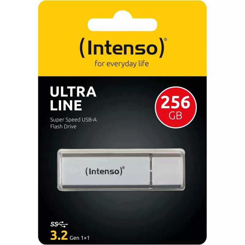 Memoria USB Intenso 256 GB USB Type-A 3.2 Gen 1 plateado