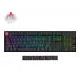 Teclado mecánico inalámbrico Keychron K10 RGB negro, formato compacto, retroiluminación RGB, Bluetooth y USB-C