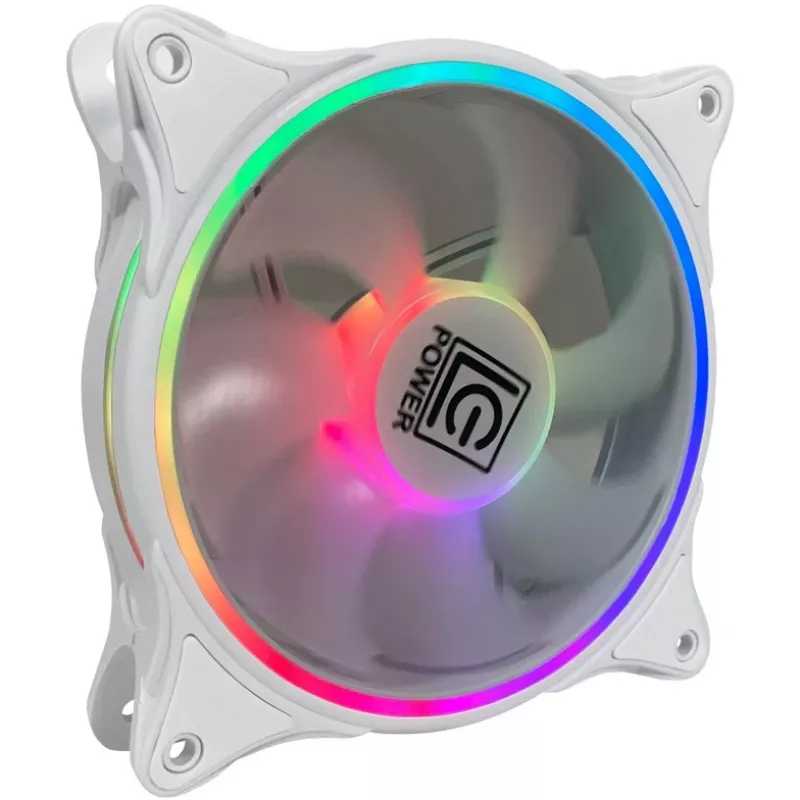LC-Power LC-CF-120-ARGB-W Ventilador para caja de 120mm ARGB – Blanco