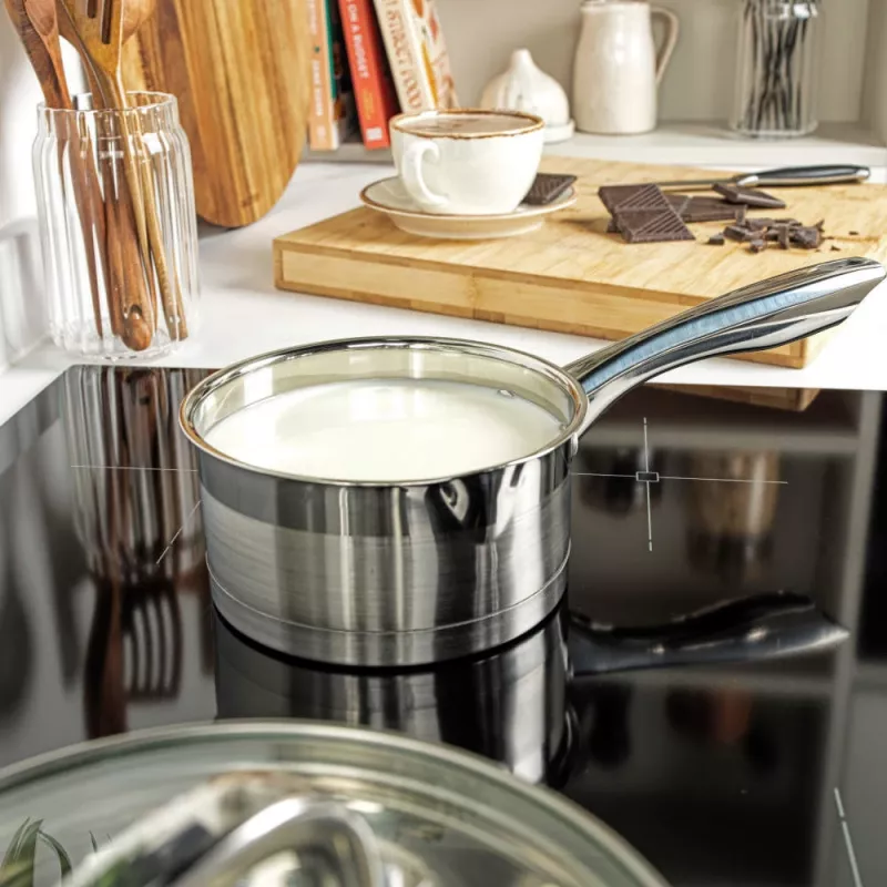 Set de ollas Salter BW06746EU7 — acero inoxidable set de 5 piezas con tapas