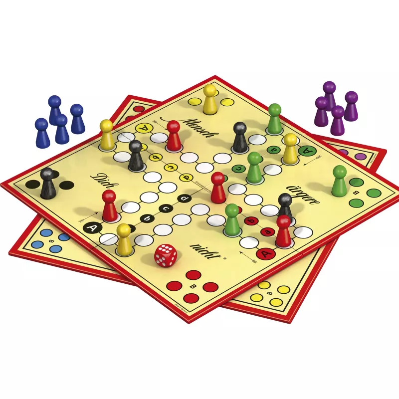 Classic Line: Ludo en lata metálica, juego de mesa