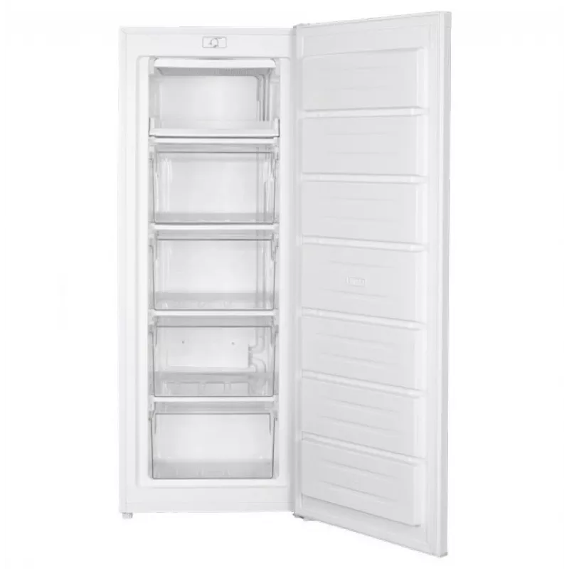 Congelador vertical MPM MPM-182-ZS-14, 168 L, clase E, R600a, 1430×550×580 mm, 40 dB, blanco