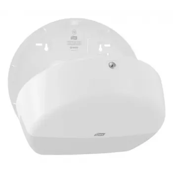 Dispensador de toallas de papel Tork Mini Jumbo Roll 132×345×275 mm, blanco, MPN 555000