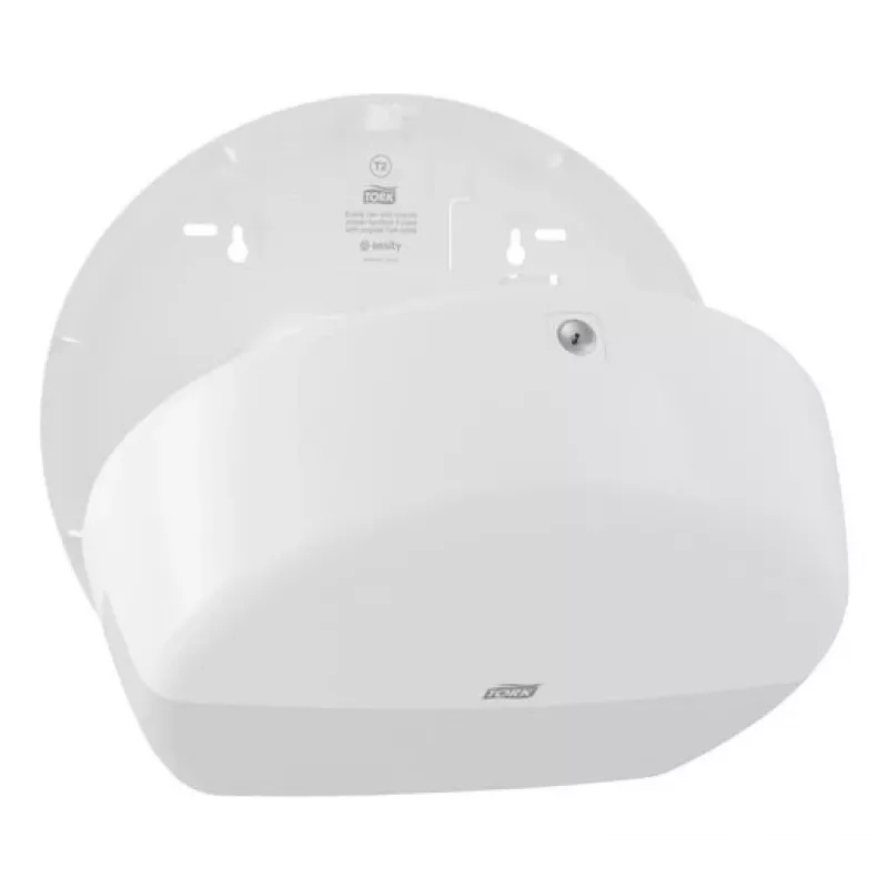 Dispensador de toallas de papel Tork Mini Jumbo Roll 132×345×275 mm, blanco, MPN 555000